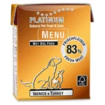 Platinum Pet Food & Care Menu Υγρή Τροφή Σκύλων σε Φακελάκι με Γαλοπούλα και Κρέας χωρίς Σιτηρά 375gr 74775