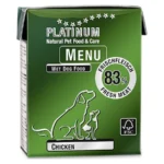 Platinum Pet Food & Care Menu Υγρή Τροφή Σκύλων σε Φακελάκι με Κοτόπουλο χωρίς Σιτηρά 375gr 89287