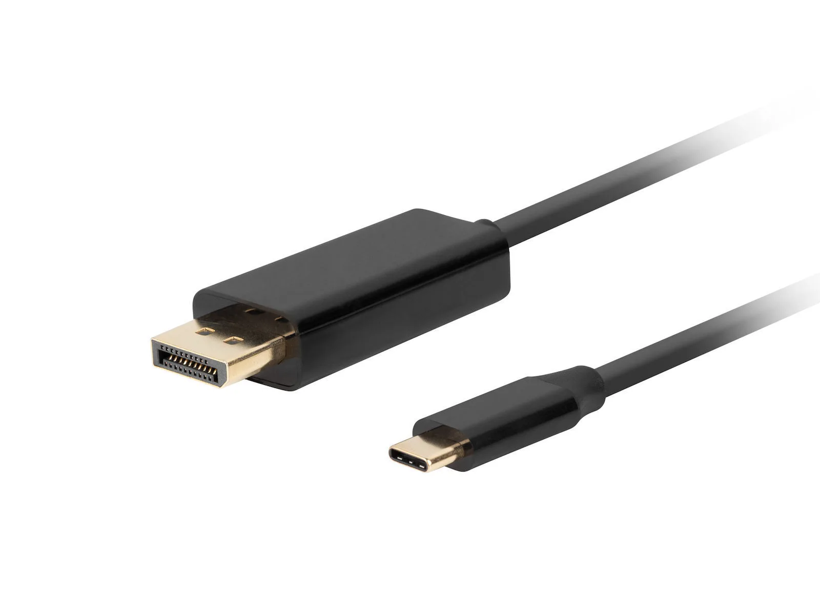 Lanberg USB 3.2 Cable USB-C male - DisplayPort Μαύρο 1.8m (CA-CMDP-10CU-0018-BK) - Image 1