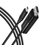 Axagon USB 2.0 Cable USB-C male - DisplayPort Μαύρο 1.8m (RVC-DPC)