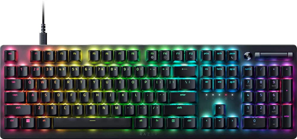 Razer DeathStalker V2 Gaming Μηχανικό Πληκτρολόγιο με Razer Linear διακόπτες και RGB φωτισμό (Αγγλικό US) - Image 1
