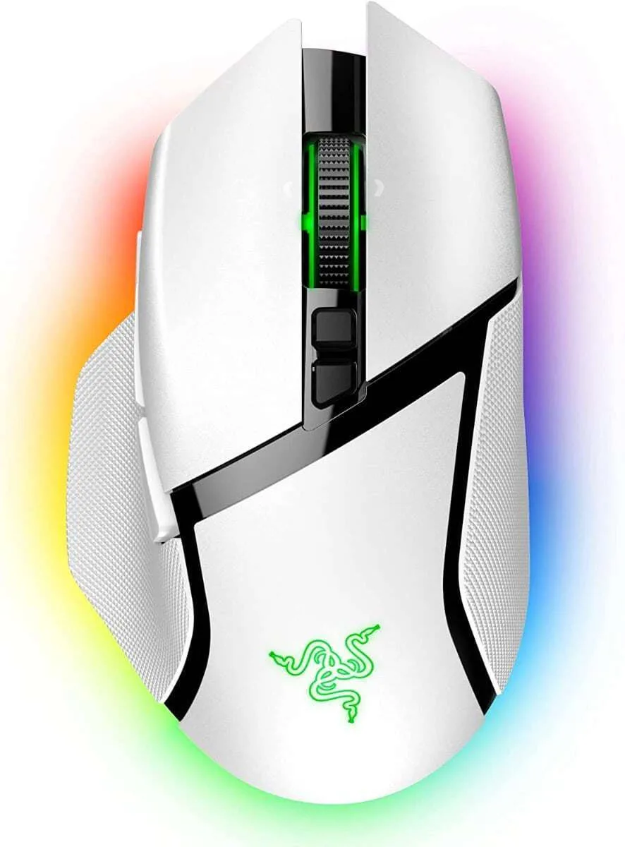Razer Basilisk V3 Pro Ασύρματο RGB Gaming Ποντίκι 30000 DPI Λευκό - Image 1