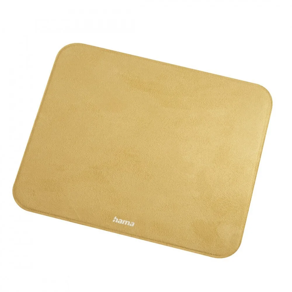 20221220145427_hama_velvet_mouse_pad_mustard_yellow HAMA Velvet Mouse Pad Mustard Yellow 00054168 - Image 1