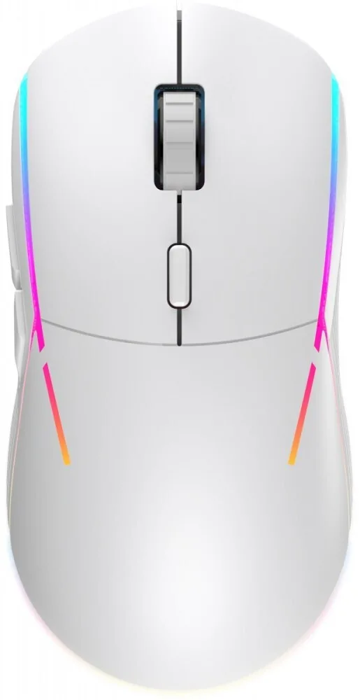 Yenkee YMS 3500 SAMURAI Ασύρματο RGB Gaming Ποντίκι 5000 DPI Λευκό - Image 1