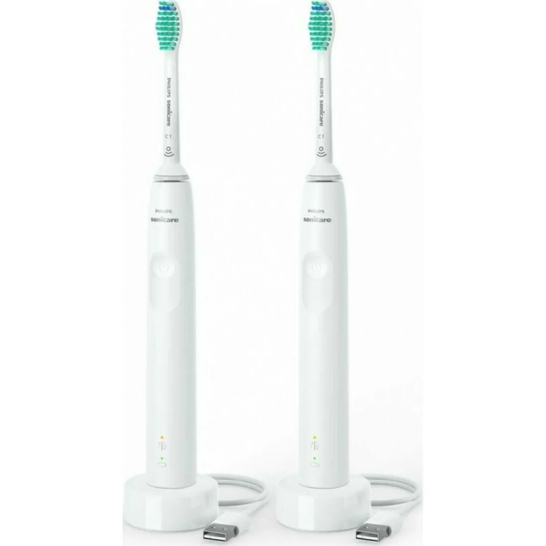 20221222155314_philips_sonicare_3100_series_ilektriki_odontovourtsa_me_chronometriti_kai_aisthitira_piesis_2tmch_white Philips Sonicare 3100 Ηλεκτρική Οδοντόβουρτσα με Χρονομετρητή και Αισθητήρα Πίεσης 2τμχ White Διπλή Συσκευασία - Image 1