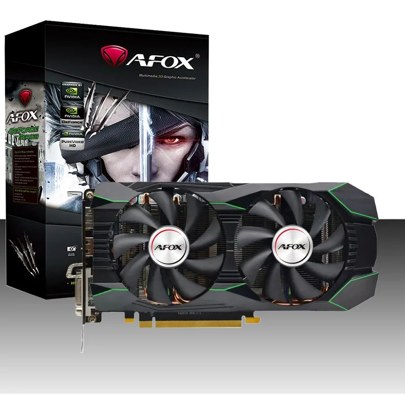 Afox GeForce GTX 1660 Ti 6GB GDDR6 Κάρτα Γραφικών AF1660TI-6144D6H4 - Image 1
