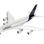 Revell A380-800 Lufthansa "New Livery" Φιγούρα Μοντελισμού Αεροπλάνο Λευκή 163 Κομματιών σε Κλίμακα 1:144 50.4x55.5x18εκ. 03872