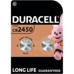 Duracell Electronics Μπαταρίες Λιθίου Ρολογιών CR2450 3V 2τμχ