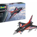 Revell Eurofighter Typhoon Black Jack Φιγούρα Μοντελισμού Αεροπλάνο Μαύρη 228 Κομματιών σε Κλίμακα 1:48 03820