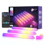 Govee Smart Διακοσμητικό Φωτιστικό Glide Wall Light 6+1 LED RGBIC Μπάρα 7τμχ B6062301