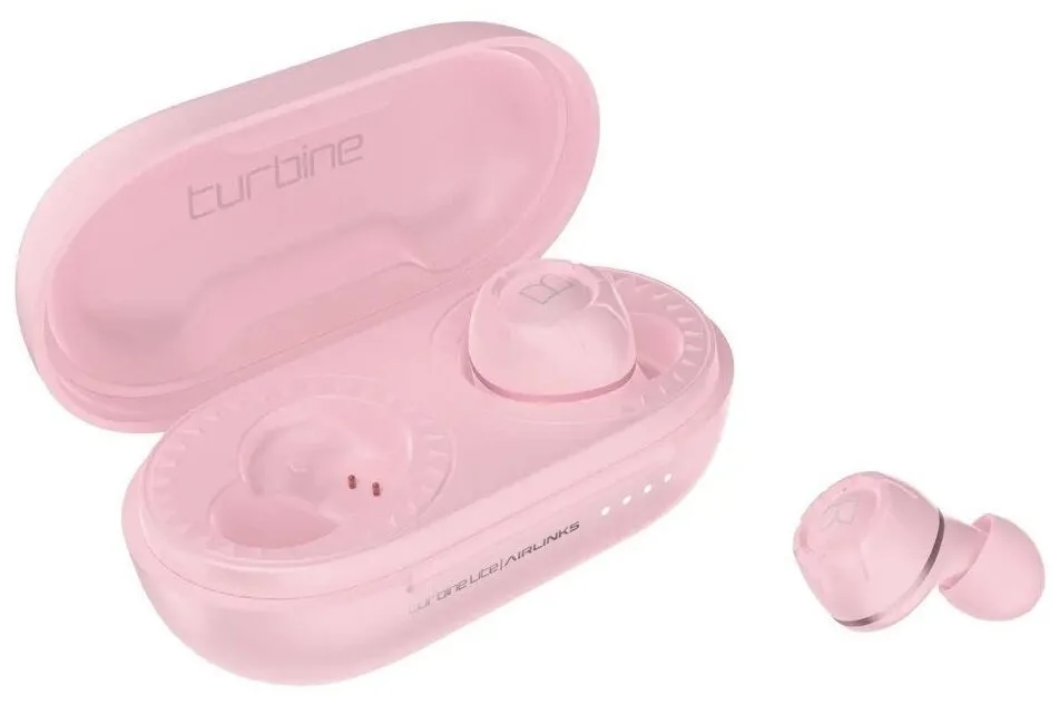 20230113135535_98a351d0 Monster Turbine AirLinks Lite In-ear Bluetooth Handsfree Ακουστικά με Θήκη Φόρτισης Ροζ - Image 1