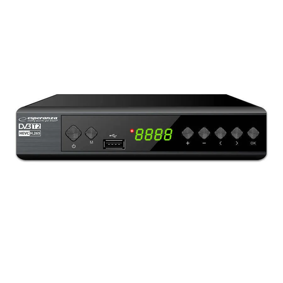 20230116152053_esperanza_ev111p_psifiakos_dektis_mpeg_4_hd_720p_syndeseis_scart_hdmi_usb Esperanza EV111P Ψηφιακός Δέκτης Mpeg-4 HD (720p) Σύνδεσεις SCART / HDMI / USB - Image 1