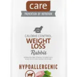 Brit Care Weight Loss Hypoallergenic 12kg Ξηρά Τροφή Διαίτης, χωρίς Γλουτένη για Ενήλικους Σκύλους με Κουνέλι και Λαγό