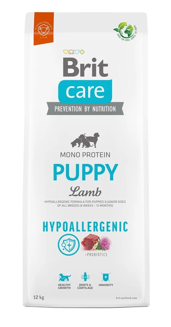 20230120093101_brit_care_puppy_hypoallergenic_12kg_xira_trofi_gia_koutavia_me_arni Brit Care Puppy Hypoallergenic 12kg Ξηρά Τροφή για Κουτάβια με Αρνί - Image 1