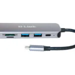 D-Link USB 3.0 Hub 3 Θυρών με σύνδεση USB-C Γκρι (DUB-2325)