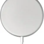 Crong Ασύρματος Φορτιστής (Qi Pad) 15W Λευκός (CRG-MS15W-SLV)