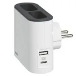 Legrand Ταφ 2 Θέσεων με 1 USB-A και USB-C 049401