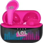 OTL LoL Surprise In-ear Bluetooth Handsfree Ακουστικά με Θήκη Φόρτισης Ροζ
