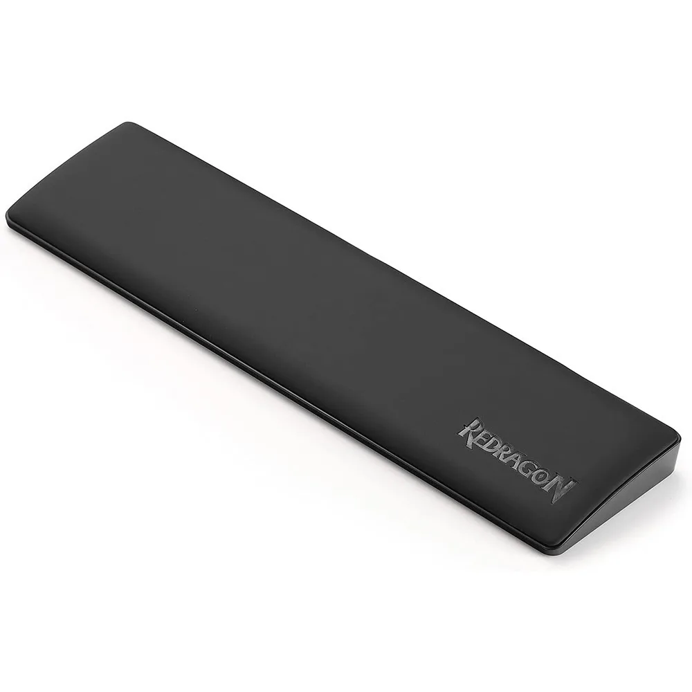 Redragon P037 Meteor L Keyboard Wrist Rest 100% Black - Image 1
