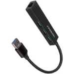 Axagon HMA-GL3A USB 3.2 Hub 4 Θυρών με σύνδεση USB-A / Ethernet (HMA-GL3A)