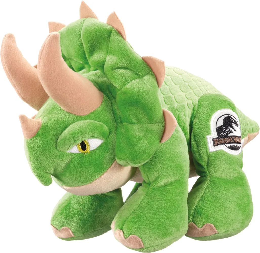 Schmidt Spiele Λούτρινος Δεινόσαυρος Jurassic World Triceratops 25 εκ. 42761 - Image 1