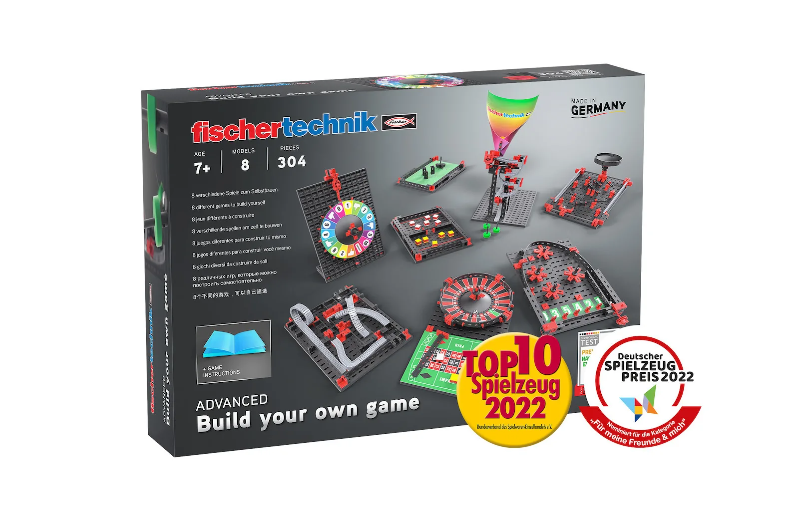 20230130130934_fischer_technik_paichnidi_kataskeyon_plastiko_advanced_build_your_own_game_564067 Fischer Technik Παιχνίδι Κατασκευών Πλαστικό Advanced Build Your Own Game για Παιδιά 7+ Ετών 564067 - Image 1