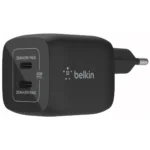 Belkin Φορτιστής Χωρίς Καλώδιο GaN με 2 Θύρες USB-C 45W Power Delivery Μαύρος (WCH011vfBK)