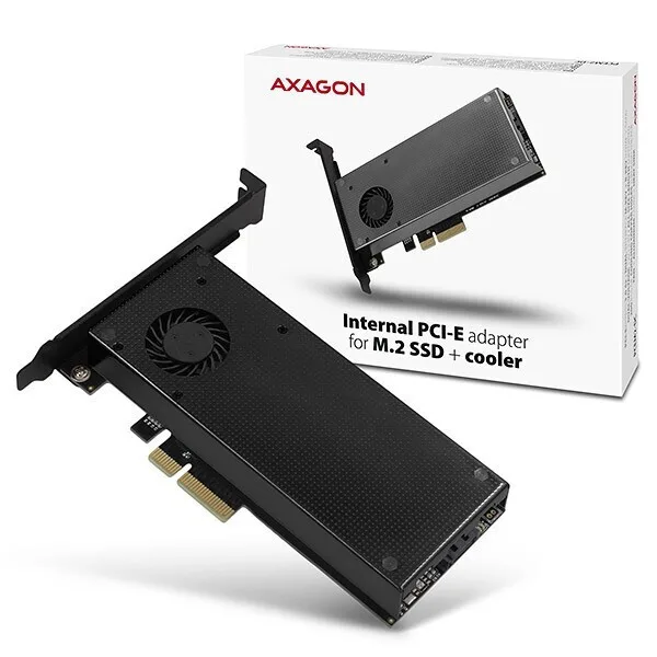 Axagon Κάρτα PCIe σε 2 θύρες M.2 (PCEM2-DC) - Image 1
