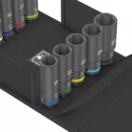 Wera Καρυδάκια Εξάγωνα με Καρέ Υποδοχής 1/2" Σετ 05004841001 11τμχ