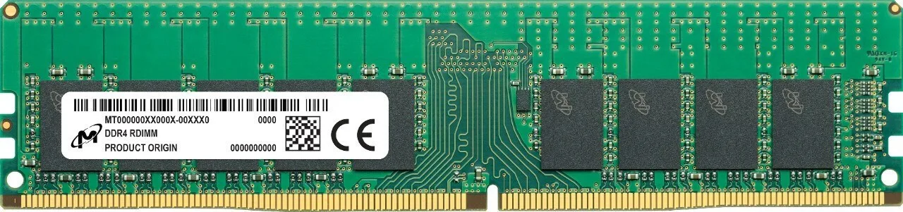 Micron DDR4 με Module 1x32GB και Ταχύτητα 3200 για Server MTA18ASF4G72PZ-3G2R - Image 1