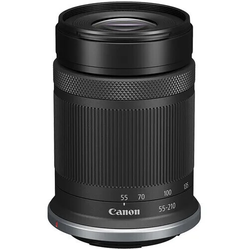 Canon Full Frame Φωτογραφικός Φακός RF-S 55-210mm F/5-7.1 IS STM Telephoto για Canon RF Mount Μαύρος - Image 1