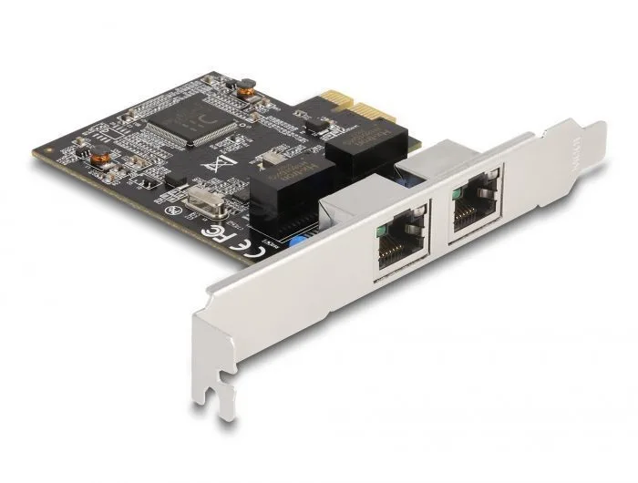 DeLock Ενσύρματη Κάρτα Δικτύου Gigabit (1Gbps) Ethernet PCI-e 88615 - Image 1