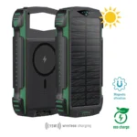 4Smarts Rugged TitanPack UltiMag Ηλιακό Power Bank 20000mAh με 2 Θύρες USB-A και Θύρα USB-C Μαύρο