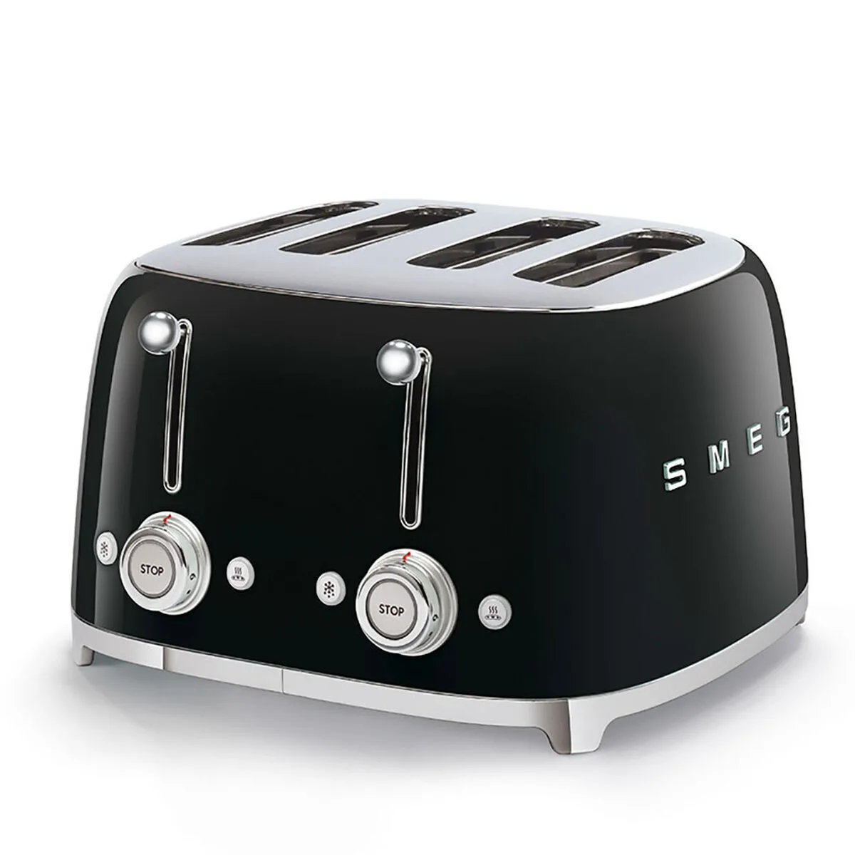 20230220122631_smeg_tsf03bleu_fryganiera_4_theseon_2000w_mayri Smeg TSF03BLEU Φρυγανιέρα 4 Θέσεων 2000W Μαύρη - Image 1