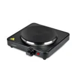 Maestro MR-772-1 Επιτραπέζια Εστία Εμαγιέ Μονή Μαύρη MR-772-1