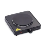Maestro MR-771-1 Επιτραπέζια Εστία Εμαγιέ Μονή Μαύρη MR-771-1