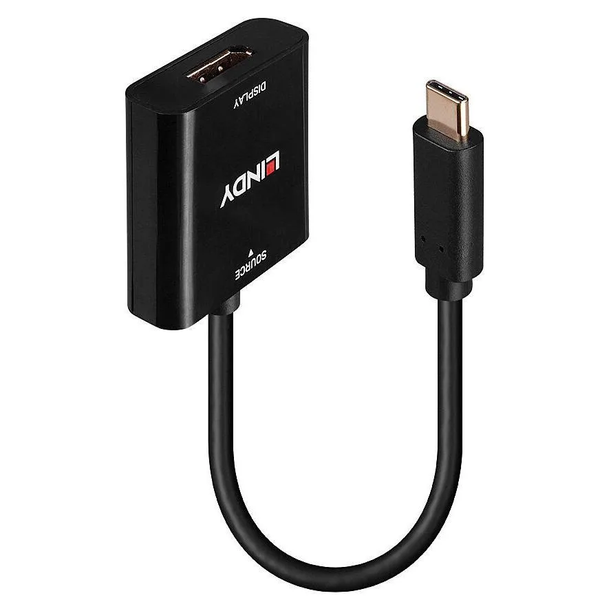20230303134646_lindy_metatropeas_usb_c_male_se_displayport_female_43269 Lindy Μετατροπέας USB-C male σε DisplayPort female (43269) - Image 1