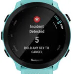 Garmin Forerunner 55 42mm Αδιάβροχο Smartwatch με Παλμογράφο (Aqua)