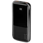 Usams PB58 Power Bank 10000mAh με 2 Θύρες USB-A και Θύρα USB-C Power Delivery / Quick Charge 3.0 Μαύρο