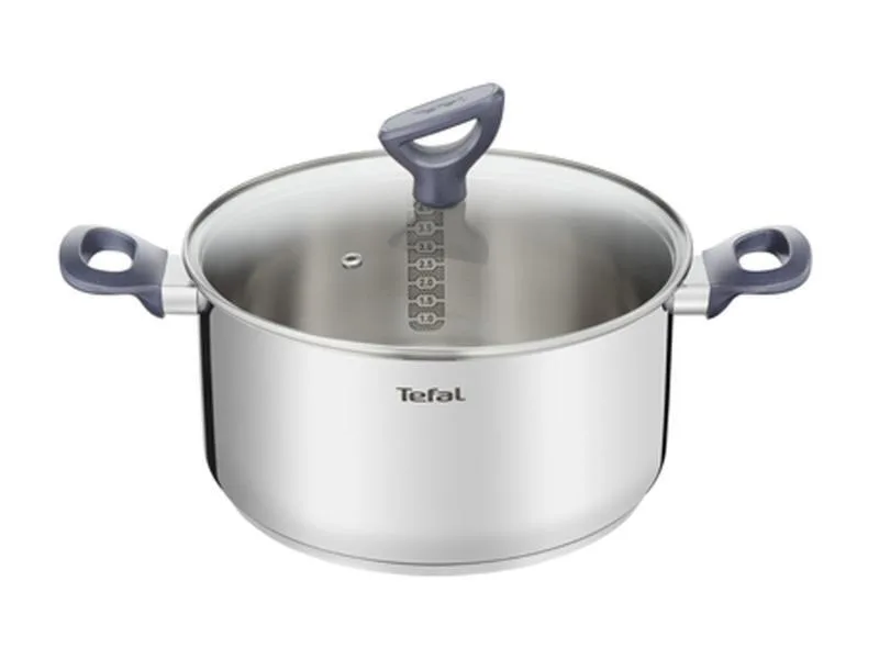 20230310152647_tefal_daily_cook_vathia_anoxeidoti_katsarola_5_36lt_24cm_g7124645 Tefal Daily Cook Βαθιά Ανοξείδωτη Κατσαρόλα 5.36lt / 24cm G7124645 - Image 1