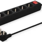Savio Πολύπριζο 5 Θέσεων με USB-A, Διακόπτη και Καλώδιο 3m LZ-02