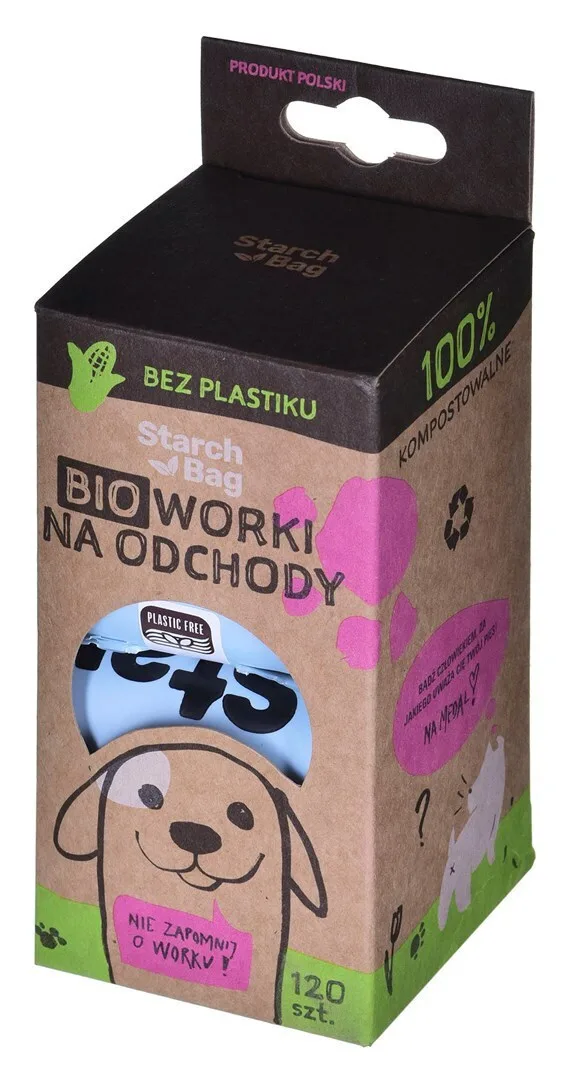 20230314095824_bioworki_sakoules_perittomaton_skylou_8_rola_ton_15tmch_299954 Zolux BIOworki Σακούλες Περιττωμάτων Σκύλου Μπλε 8 Ρολά των 15τμχ 299954 - Image 1