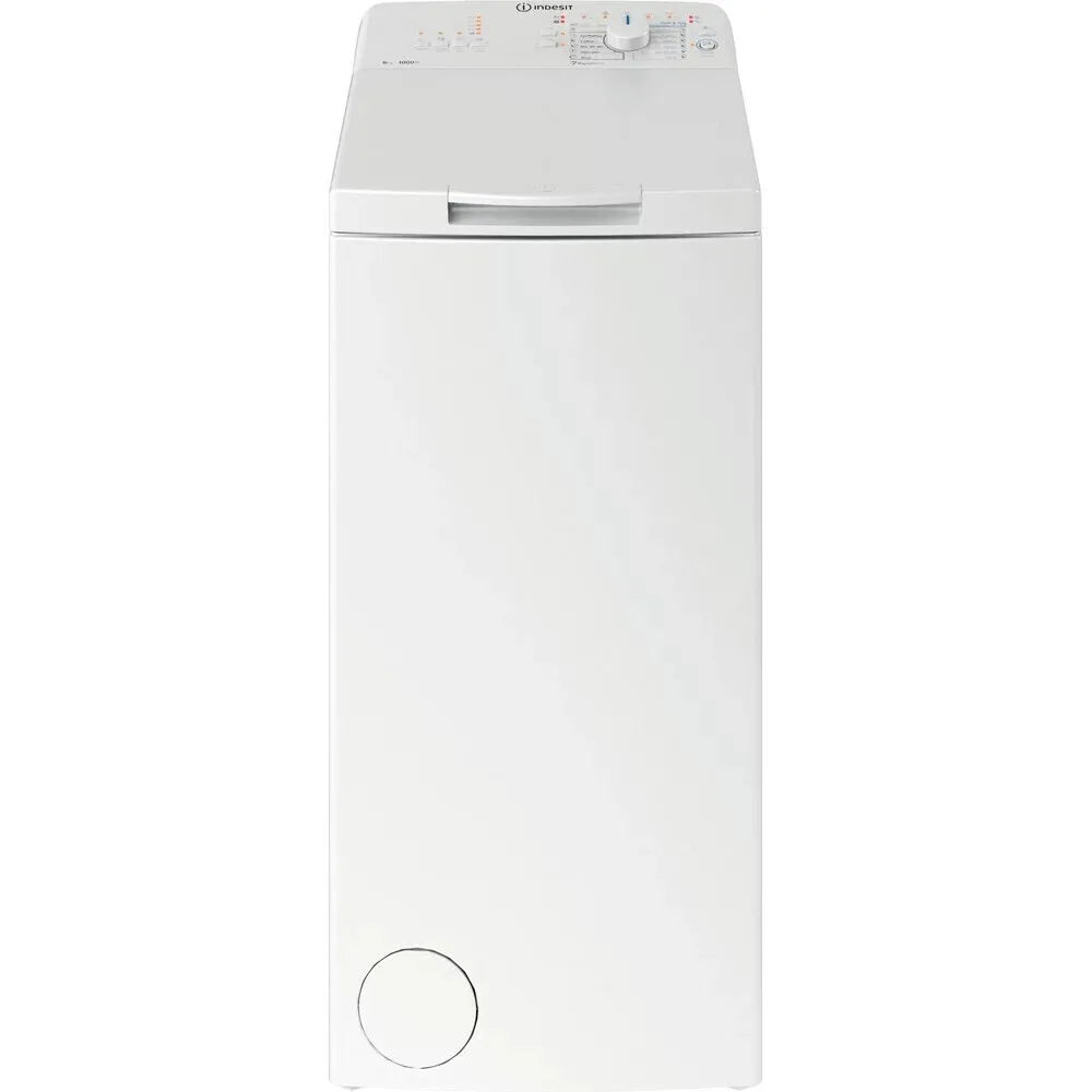 Indesit BTW L60400 EE/N Πλυντήριο Ρούχων Άνω Φόρτωσης 6kg 1000 Στροφών Water Balance Plus - Image 1
