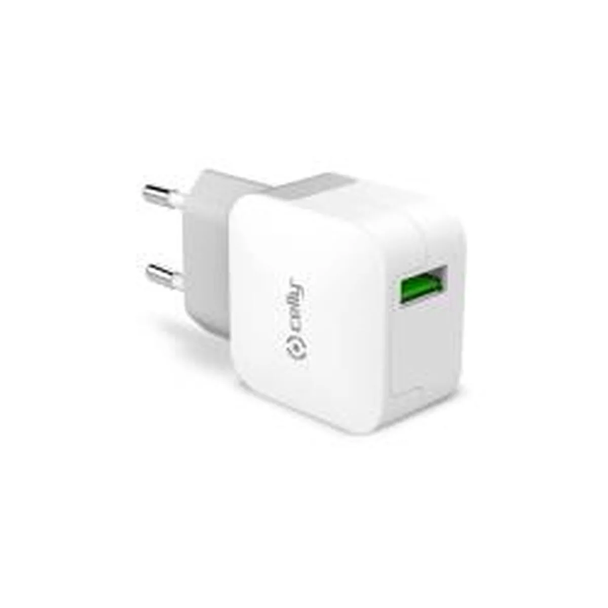 20230317145134_celly_fortistis_choris_kalodio_me_thyra_usb_a_leykos_tcusbturbo Celly Φορτιστής Χωρίς Καλώδιο με Θύρα USB-A Λευκός (TCUSBTURBO) - Image 1