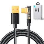 Joyroom S-UC027A6 USB 2.0 Cable USB-C male - USB-A Μαύρο 1.2m
