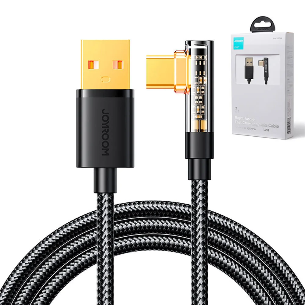 Joyroom S-UC027A6 USB 2.0 Cable USB-C male - USB-A Μαύρο 1.2m - Image 1