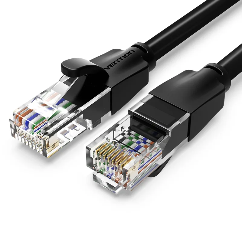 Vention U/UTP Cat.6 Καλώδιο Δικτύου Ethernet 5m Μαύρο 1τμχ IBEBJ - Image 1