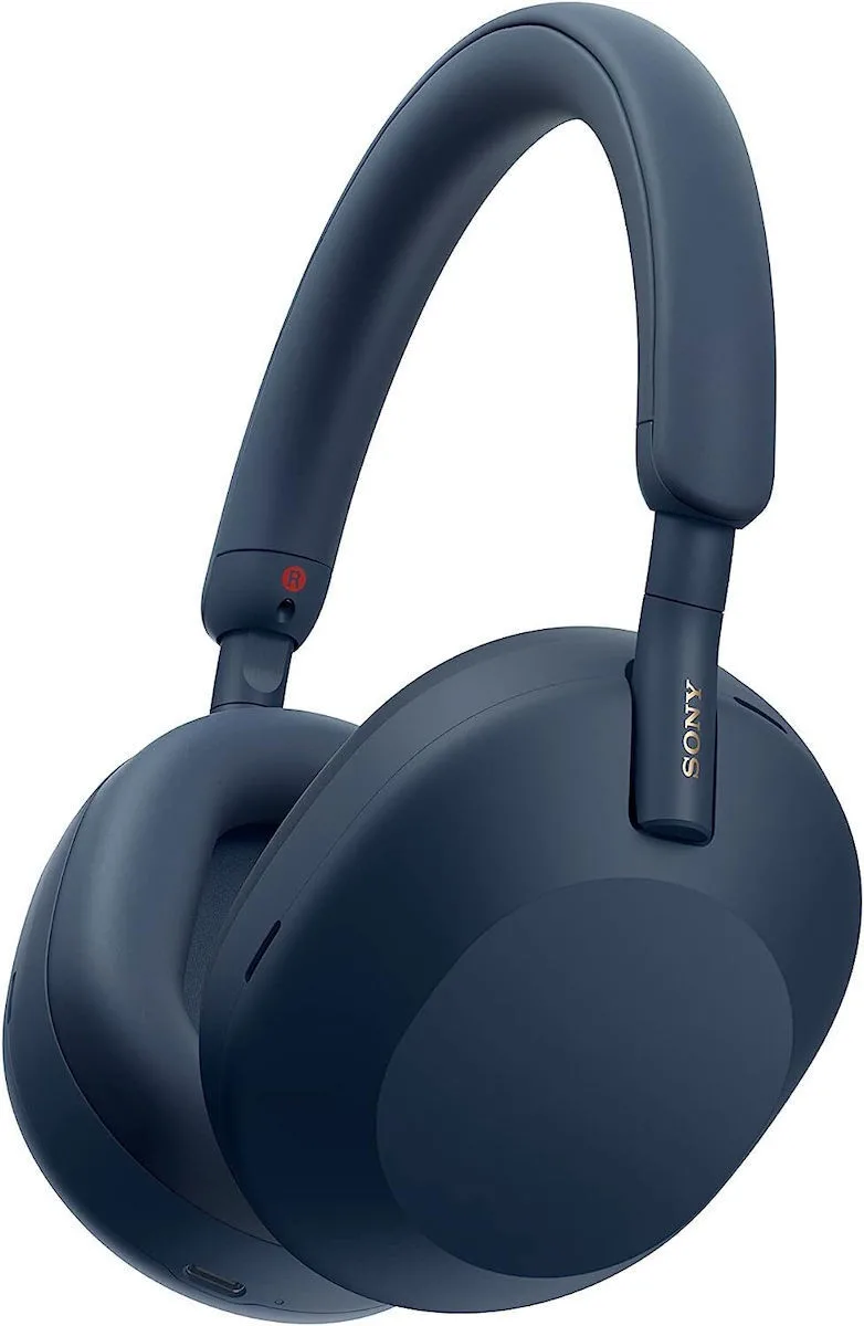 20230406091808_sony_wh_1000xm5_asyrmata_ensyrmata_over_ear_akoustika_me_30_ores_leitourgias_midnight_blue Sony WH-1000XM5 Ασύρματα / Ενσύρματα Over Ear Ακουστικά με 30 ώρες Λειτουργίας και Quick Charge Midnight Blue - Image 1