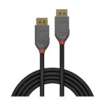 Lindy Cable DisplayPort male - DisplayPort male 0.5m Μαύρο (36480)