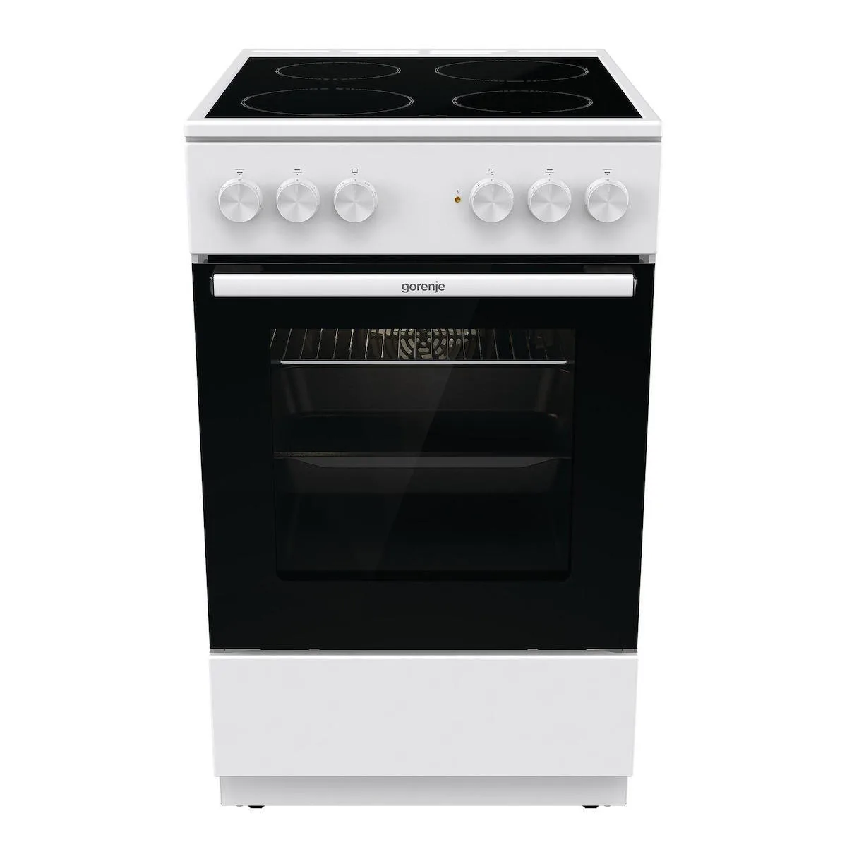 20230413103024_gorenje_gec5a41wg_kouzina_62lt_me_keramikes_esties_p50ek_leyki Gorenje GEC5A41WG Κουζίνα 62lt με Κεραμικές Εστίες Π50εκ. Λευκή - Image 1